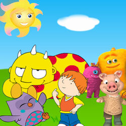 Wibbly Pig, maggie And The Ferocious Beast, qubo, Rudy, Protagonist,  Episode, fandom, wikia, Emoticon, wiki