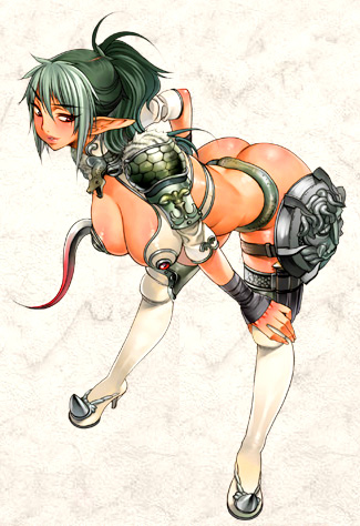 Anime queens blade tomoe with huge breast hentai