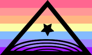 Xenogender ally flag