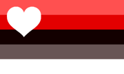Alternate alloromantic flag