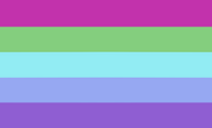 Poly-Lesbian flag (kenochoric)