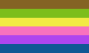 Alternative gay flag