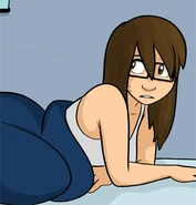 From Jeph Jacques's Tumblr, August 2013. He says it's the cutest Marigold ever.