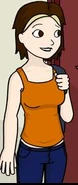 Amanda's first appearance in the comic[2]