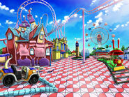 Inside Of The Amusement Park