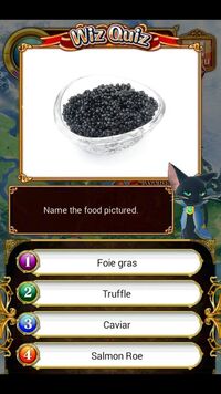 Name the food pictured. (Caviar)