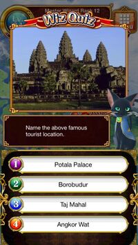 Name the above famous tourist location. (Angkor Wat)