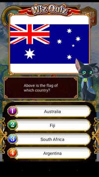 Above is the flag of which country? (Australia)