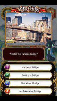 What is this famous bridge? (Brooklyn Bridge)