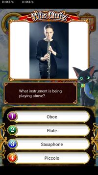 What instrument is being played above? (Oboe)