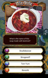 What is the name of this soup made with beetroot? (Borscht)