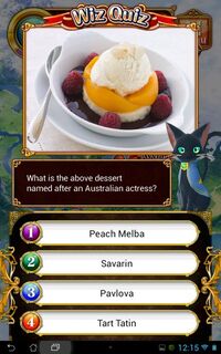 What is the above dessert named after an Australian actress? (Peach Melba)