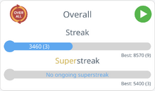 Streaks Screen Item