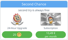 Second Chance Offerings in Shop