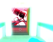 B-33 seen in a room right in front of a player.