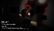 A-60 what have you done.png (602 KB) A teaser possibly teasing the Interminable Rooms: Rebuilt, showing John's mutilated corpse alongside his full name and age.