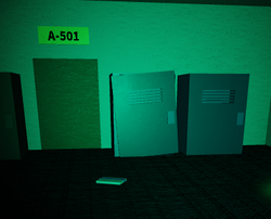 Door is supposed to open when the keycard is inserted : r/roblox