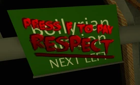 Press F to pay respects.