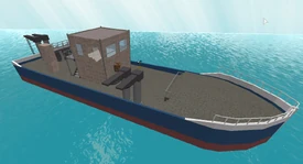 The boat of the removed map, Porta Coeli II.