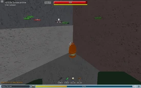 A bottle of Sunny D.