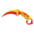 Karambit - Red Toy