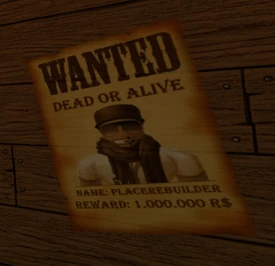 PlaceRebuilder wanted poster.