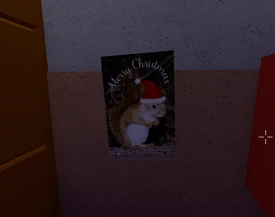 Event poster during the Christmas Event 2020.