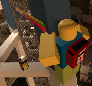 Bloxy Cola found on the tower.