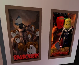 Ragdollers and Thornoob poster.