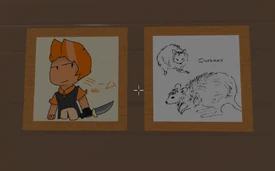 Commissioned posters.