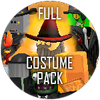 Full halloween costume pack icon