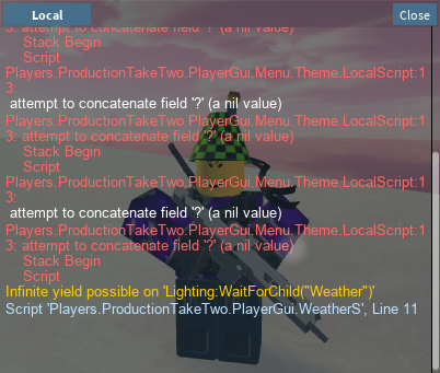 Roblox Menu Script