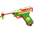 Luger P08 - Christmas