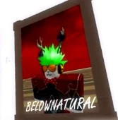 BelowNatural portrait.