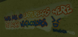 A message for WikiaColors made by someone.