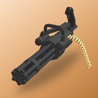 Minigun R2da Wiki Fandom - roblox minigun