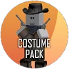 Halloween stalker costume icon