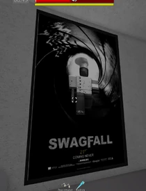 Swagfall (Skyfall) poster.