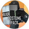 Halloween ticker costume icon