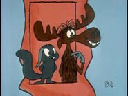 Rocky and Bullwinkle are both from Frostbite Falls Minissota
