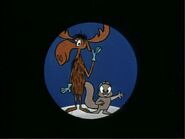 Rocky and Bullwinkle on the moon