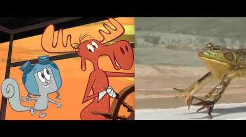 The Adventures of Rocky and Bullwinkle Jump Like A Frog Does
