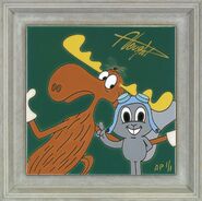 Rocky and bullwinkle tile