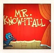 Mr. Know It All