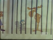 Rocky and Bullwinkle in Jail