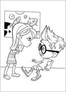 Sherman and Penny Peterson Coloring page 05