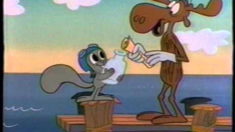Hershey's Commercial with Rocky & Bullwinkle!!