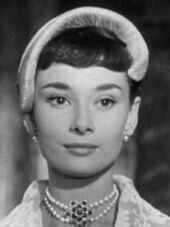 Audrey Hepburn Roman Holiday cropped