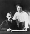 Pierre Curie (1859-1906) and Marie Sklodowska Curie (1867-1934), c