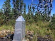 4 Corners, Canada, Obelisk